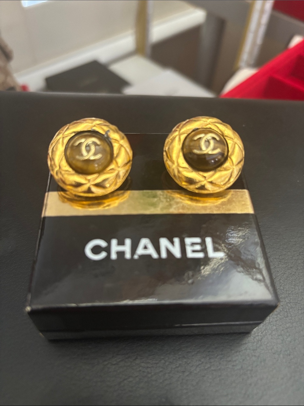 Chanel Earrings - please listen to the details during live show!